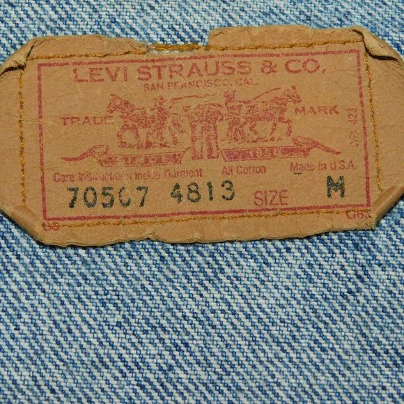 Vintage Levi's Denim Jacket Size Medium